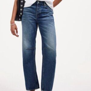 Madewell The Darted Barrel-Leg Jean